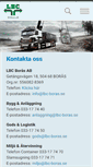 Mobile Screenshot of lbc-boras.se